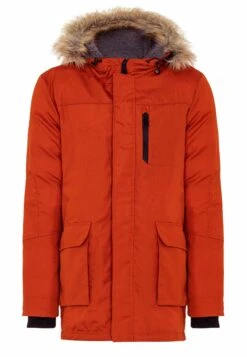 Jimmy SandersREGULAR - Vinterkappa /-rock - Orange -Stilfulla Val Butik 82db4cef47d9480cb6b14afc152f9b2a