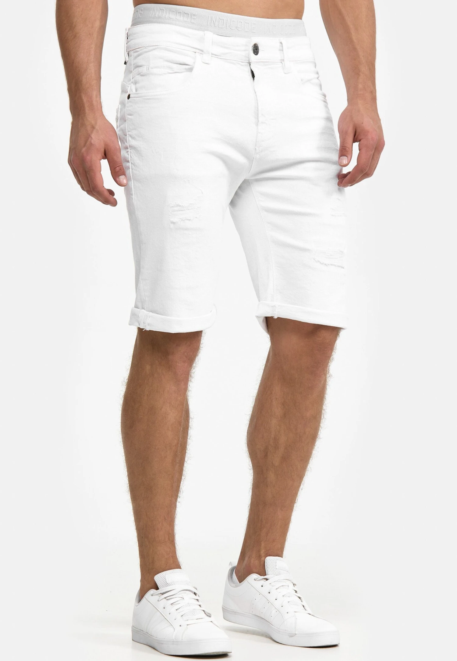 INDICODE JEANSCUBA CADEN - Jeansshorts - Off-white 7 INDICODE JEANSCUBA CADEN - Jeansshorts - Off-white - Bild 5