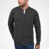 SolidSDCEZAR - Kofta - Dark Grey Melange