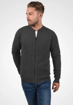 SolidSDCEZAR - Kofta - Dark Grey Melange