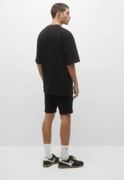 PULL & BEAR PULL&BEARSLIMFIT - Jeansshorts - Black -Stilfulla Val Butik 900320594c2c4de39ff62b7ca49dfe22