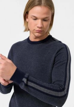 DandaloStickad Tröja - Navy -Stilfulla Val Butik 9244fba71513447b8dc992b5412ec54c