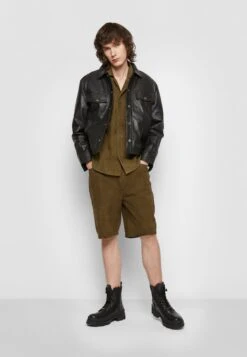 DeadwoodFRANKIE - Skinnjacka - Black -Stilfulla Val Butik 93518f3285b14dada428a251ee2a64c5