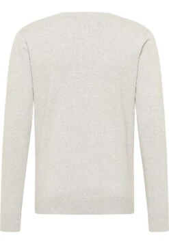 MoMO BLONDA - Stickad Tröja - Hellgrau Melange -Stilfulla Val Butik 941a186d676a40bf9f87b56ea7e899ca