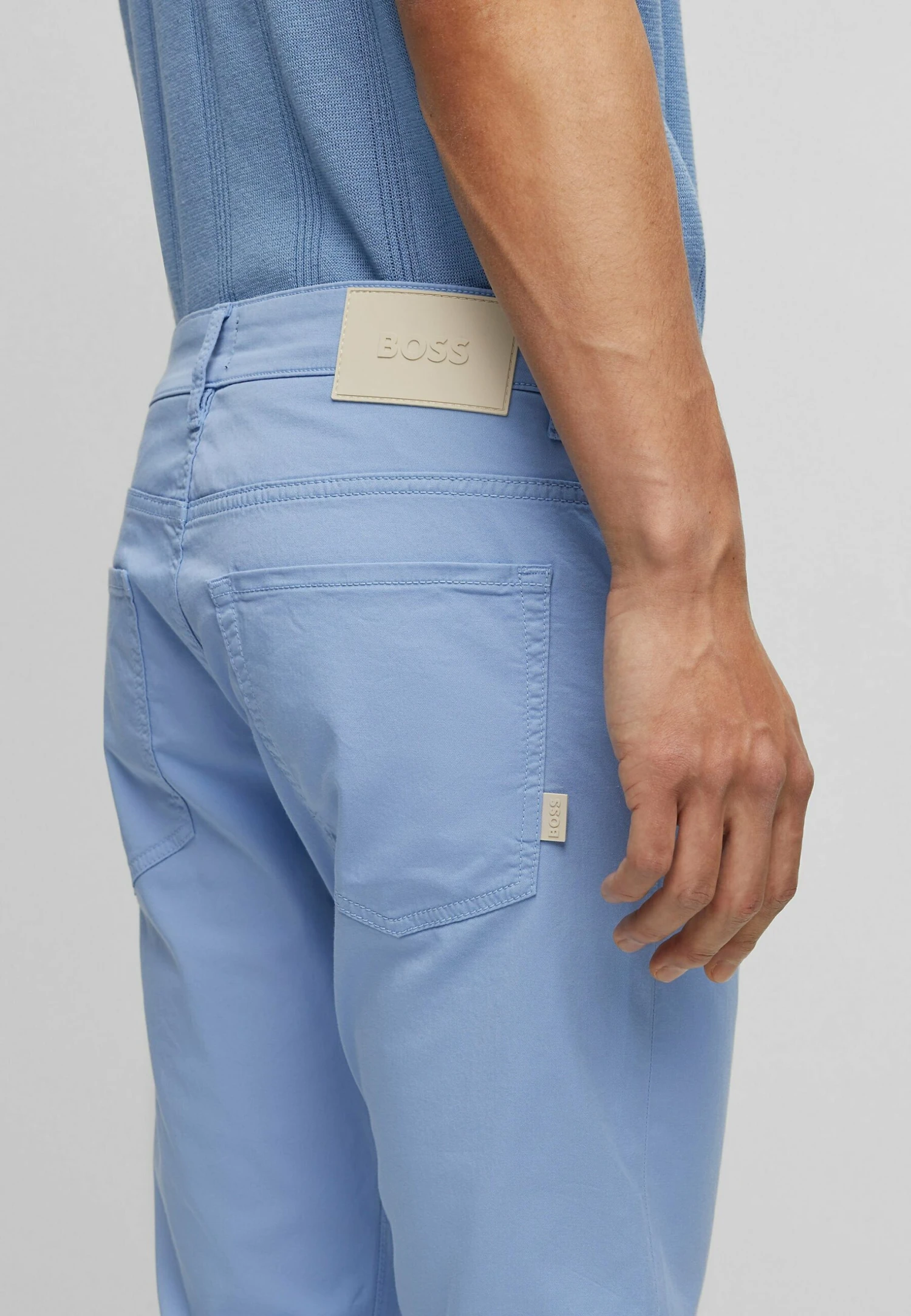 BOSSDELAWARE - Jeans Straight Leg - Open Blue Thirtytwo 6 BOSSDELAWARE - Jeans Straight Leg - Open Blue Thirtytwo - Bild 4