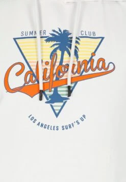 Denim FactoryCALIFORNIA - Luvtröja - White -Stilfulla Val Butik 953b88e50b3b4fdaa4ea61217cb0636d