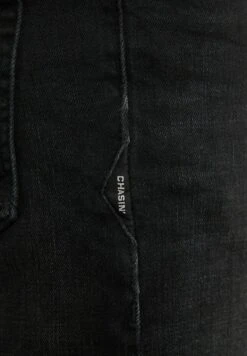 CHASIN'EGO.S PANTER - Jeansshorts - Black -Stilfulla Val Butik 95cdef49a78247b7952789d1d5ed821c