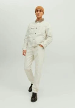 Jack & JonesCHRIS ORIGINAL - Jeans Straight Leg - Ecru 11 Jack & JonesCHRIS ORIGINAL - Jeans Straight Leg - Ecru -Stilfulla Val Butik 95e8f446c51841f4bca11310e0ae0316