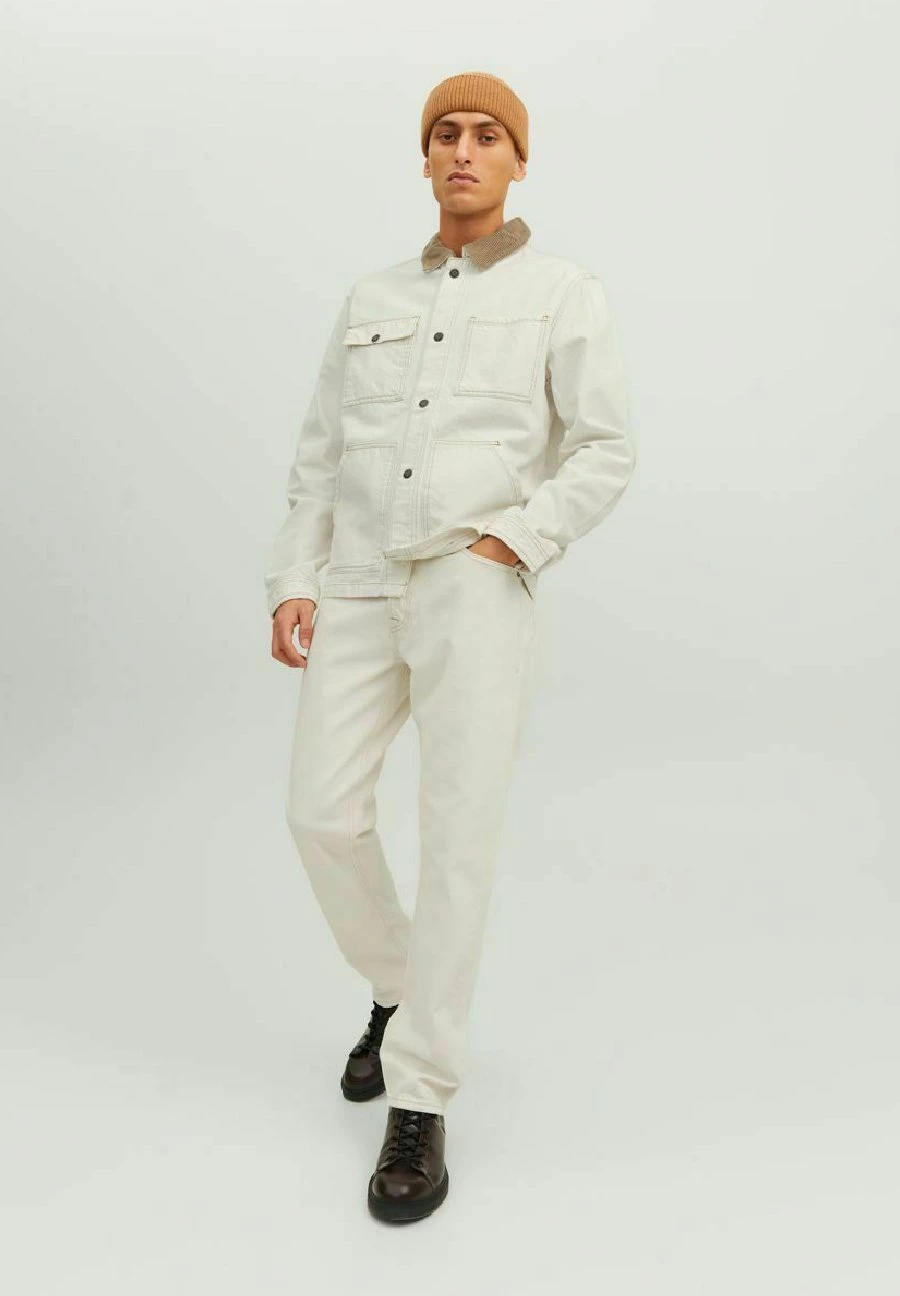 Jack & JonesCHRIS ORIGINAL - Jeans Straight Leg - Ecru 4 Jack & JonesCHRIS ORIGINAL - Jeans Straight Leg - Ecru - Bild 2