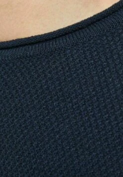 Jack & JonesJORPAUL TONS CREW NECK DETAIL - Stickad Tröja - Navy Blazer -Stilfulla Val Butik 9730aa37d5684201877a8af704bc088e