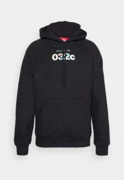 032cRAGLAN HOODIE - Sweatshirt - Black -Stilfulla Val Butik 98021cad4c4f4aedac6513c18e871d43