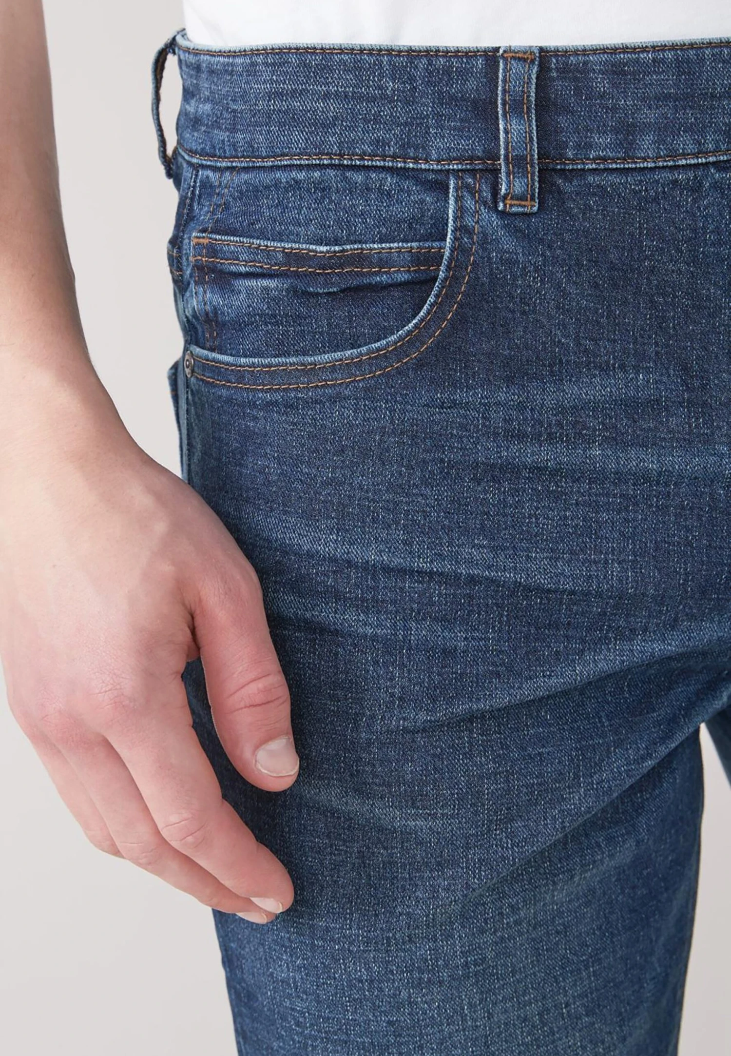 NextWITH STRETCH - Jeans Straight Leg - Blue 6 NextWITH STRETCH - Jeans Straight Leg - Blue - Bild 4