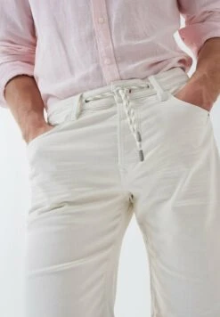 Salsa JeansJeansshorts - Beige -Stilfulla Val Butik 9c4787366f544d6b811faf1ba6ceff33