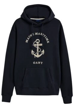 GANTMARITIME - Luvtröja - Evening Blue -Stilfulla Val Butik 9e6d8cb26f464e8ab9e397780f773aa2