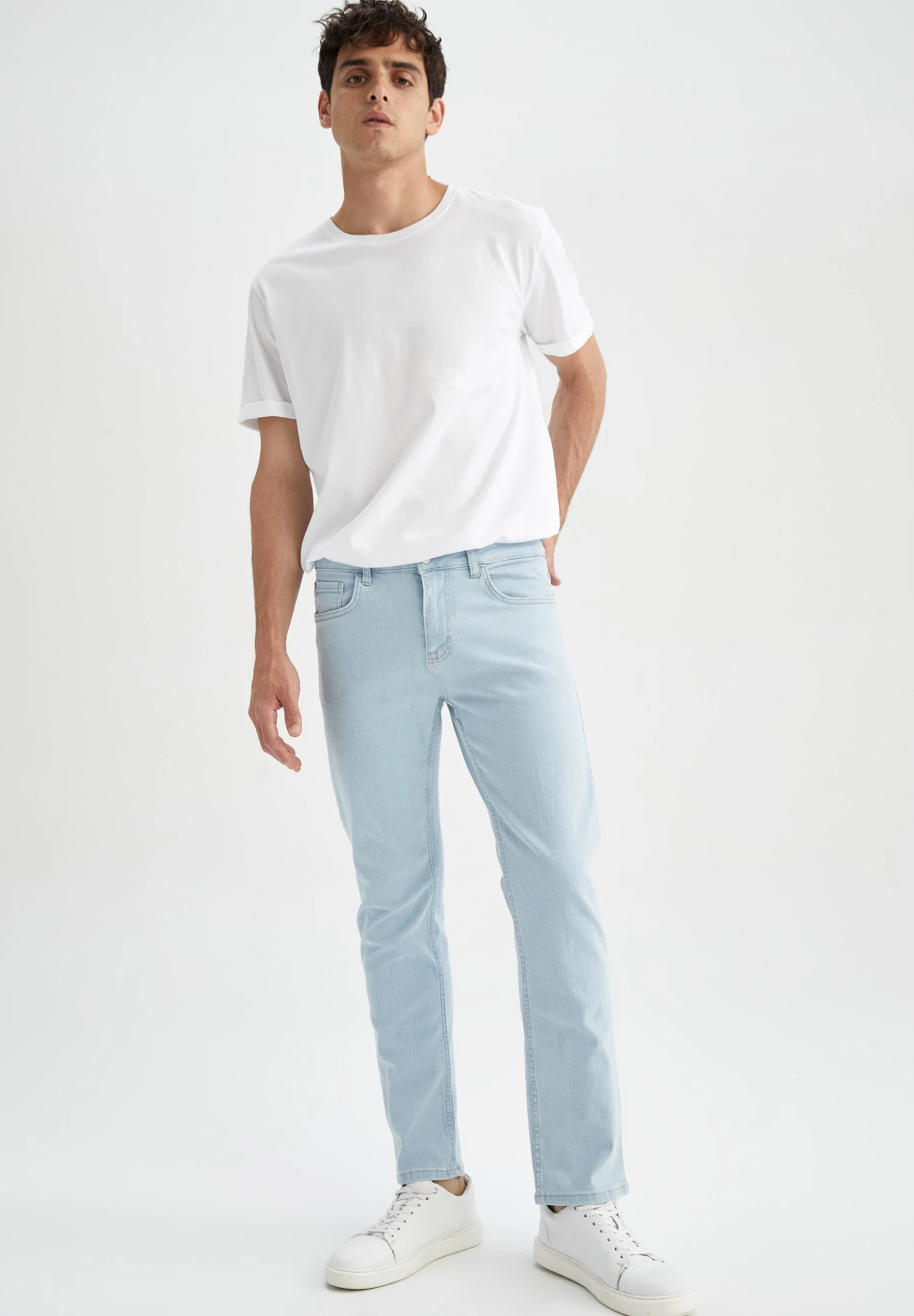 DeFactoSERGIO - Jeans Straight Leg - Blue 4 DeFactoSERGIO - Jeans Straight Leg - Blue - Bild 2