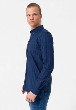 By Diess CollectionCASUAL - Skjorta - Navy -Stilfulla Val Butik a3ab531372834c65bc63c4eb75181c42