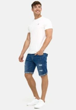 INDICODE JEANSCUBA CADEN - Jeansshorts - Blau 8 INDICODE JEANSCUBA CADEN - Jeansshorts - Blau -Stilfulla Val Butik a3c6e807caa24cd2ac9a5511673a616b