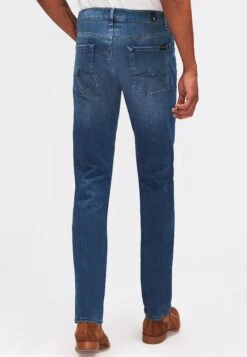 7 For All MankindFOR ALL MANKIND SLIMMY - Jeans Slim Fit - Mid Blue -Stilfulla Val Butik a4a0545d32af4519bc8ef0b811529bdd