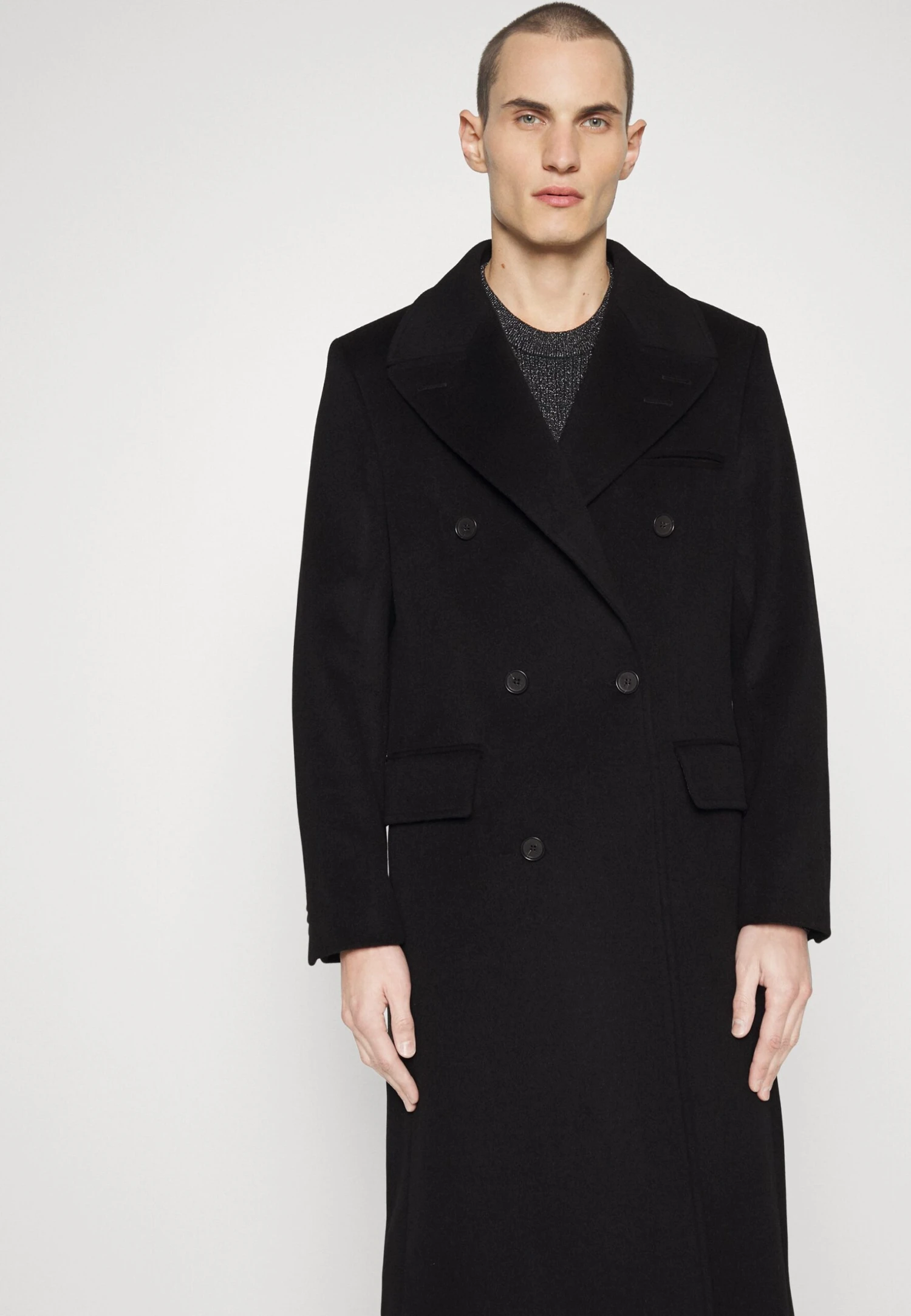 Tiger Of SwedenHENNRI - Klassisk Kappa / Rock - Black 6 Tiger Of SwedenHENNRI - Klassisk Kappa / Rock - Black - Bild 4