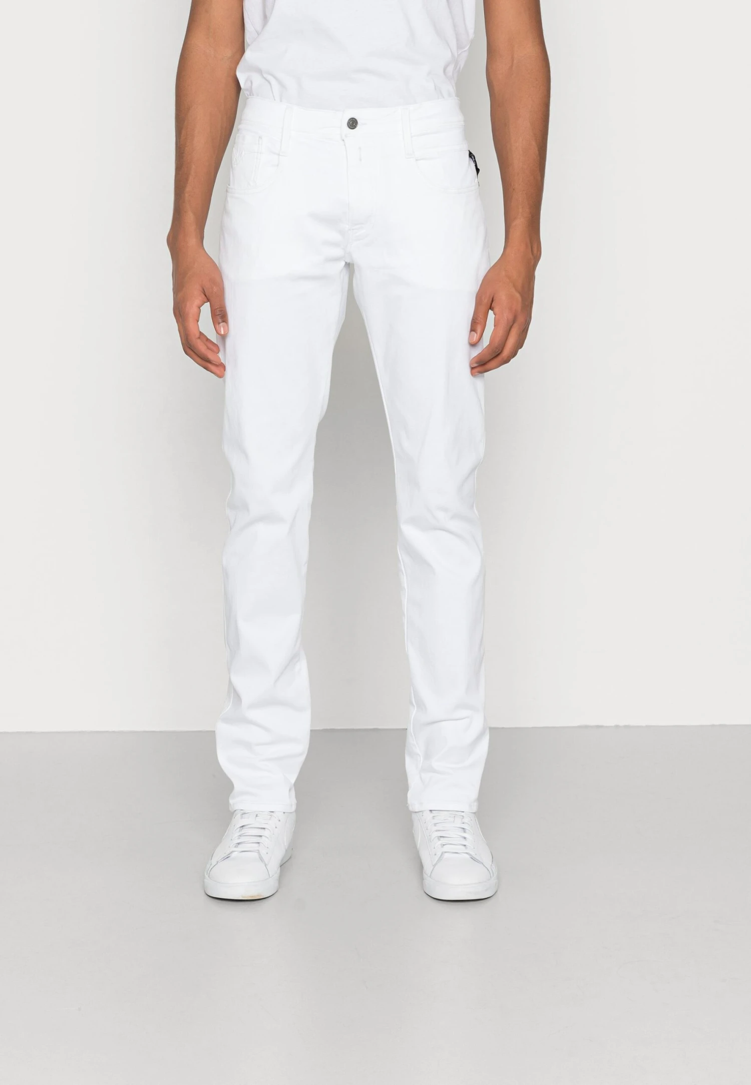 ReplayANBASS HYPERFLEX - Jeans Slim Fit - White 3 ReplayANBASS HYPERFLEX - Jeans Slim Fit - White