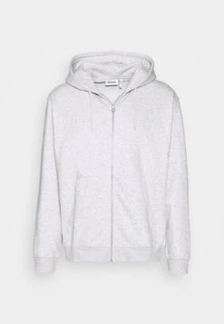 WeekdaySTANDARD ZIP HOODIE - Tröja Med Dragkedja - Light Grey Melange 16 WeekdaySTANDARD ZIP HOODIE - Tröja Med Dragkedja - Light Grey Melange -Stilfulla Val Butik aa31145625184242b6b59f3a8b3d20a7