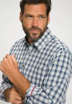 JP1880LONG SLEEVE PLAID - Skjorta - Grey -Stilfulla Val Butik abe1ed0fefc5449393909a38218660dc