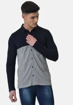 Campus SutraSPLENDID - Skjorta - Blue/grey