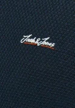 Jack & JonesJORPAUL TONS CREW NECK DETAIL - Stickad Tröja - Navy Blazer -Stilfulla Val Butik aebf2526fcec483fa01a7d604807b433
