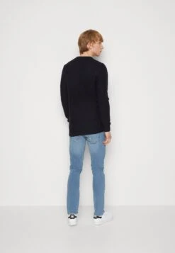 Brave SoulBINARYO - Stickad Tröja - French Navy/ox Blood -Stilfulla Val Butik b1cbade884cd4e019ce893d8d87f0bea