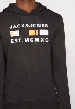 Jack & JonesJCOFREDDIE HOOD - Sweatshirt - Black -Stilfulla Val Butik b2374db8c20845d9a565e334f121ea48