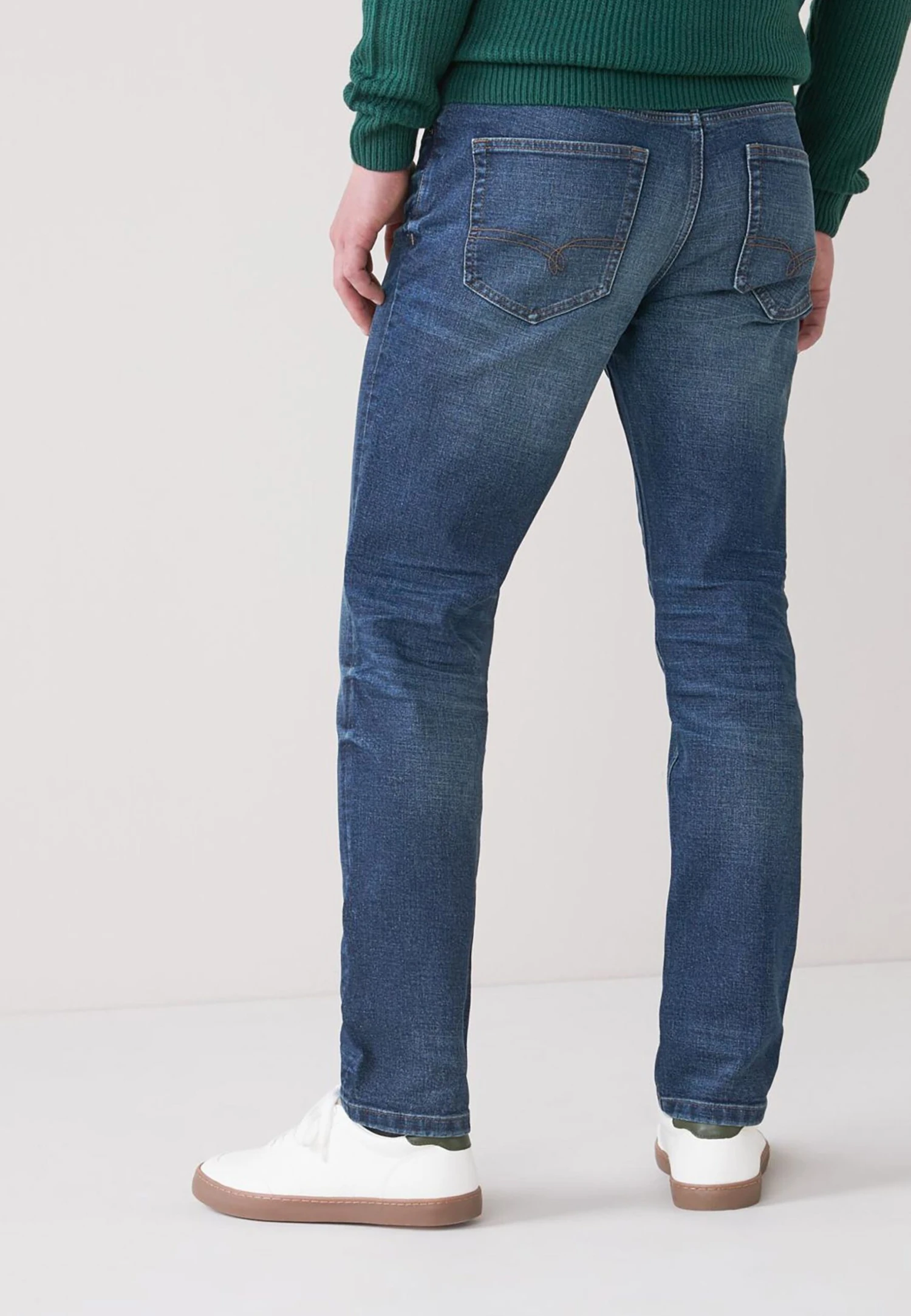 NextWITH STRETCH - Jeans Straight Leg - Blue 5 NextWITH STRETCH - Jeans Straight Leg - Blue - Bild 3