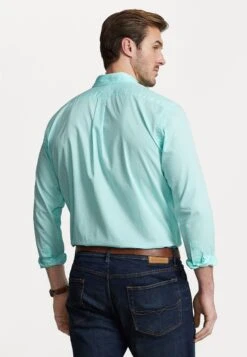 Polo Ralph Lauren Big & TallLONG SLEEVE SHIRT - Skjorta - Island Aqua -Stilfulla Val Butik b6db302c79e14a5db0b85659685fa87a