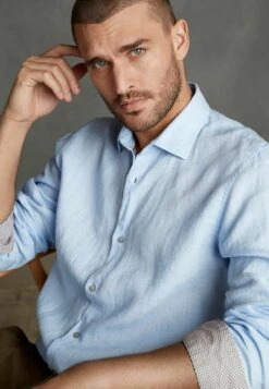 NextSIGNATURE TRIMMED REGULAR FIT - Skjorta - Light Blue -Stilfulla Val Butik b705b86f39db44e08dc4089b281c7d9c