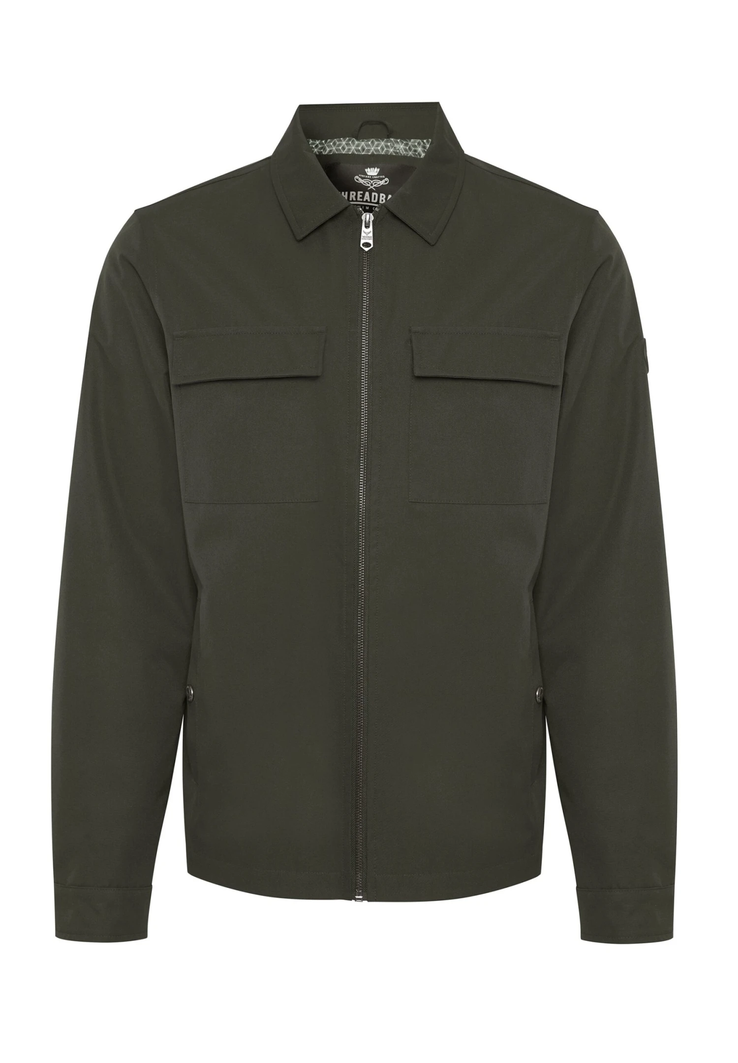 ThreadbarePARK - Tunn Jacka - Khaki 7 ThreadbarePARK - Tunn Jacka - Khaki - Bild 5