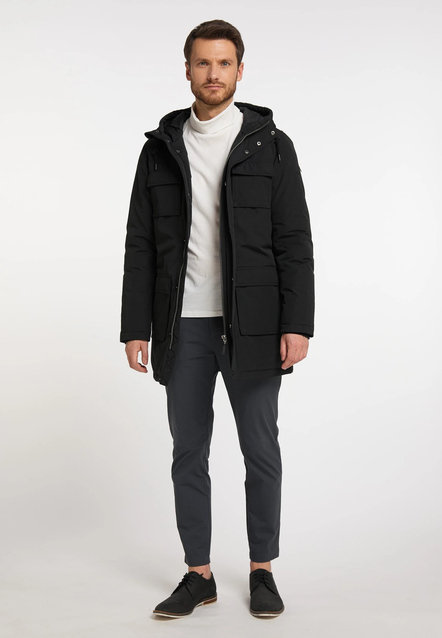 DreiMasterDREIMASTER ACALMAR - Vinterkappa /-rock - Schwarz 4 DreiMasterDREIMASTER ACALMAR - Vinterkappa /-rock - Schwarz - Bild 2