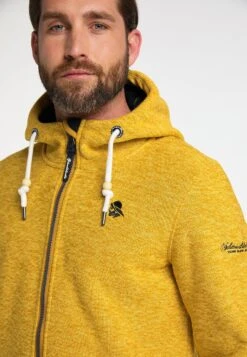SchmuddelweddaPHILON - Fleecejacka - Senf Melange -Stilfulla Val Butik bcf910d49d80430f9f082776dd071a13