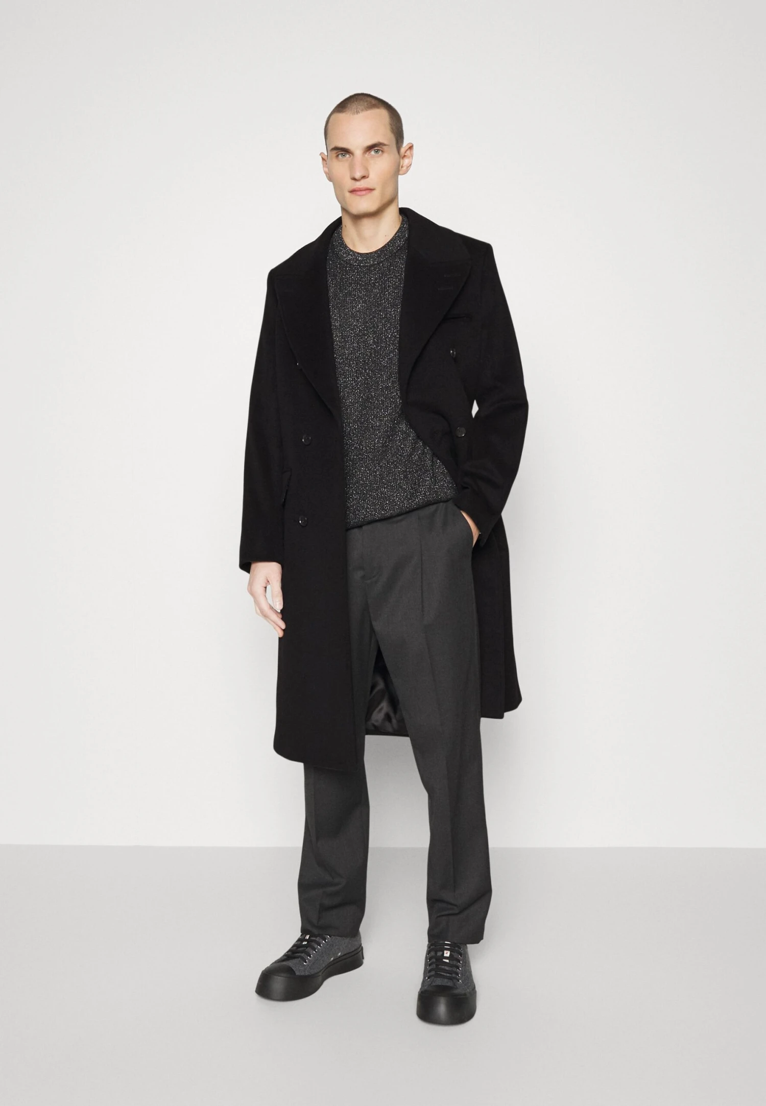 Tiger Of SwedenHENNRI - Klassisk Kappa / Rock - Black 4 Tiger Of SwedenHENNRI - Klassisk Kappa / Rock - Black - Bild 2