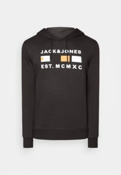 Jack & JonesJCOFREDDIE HOOD - Sweatshirt - Black -Stilfulla Val Butik bdca60ef06504fd18fb2b63259509826