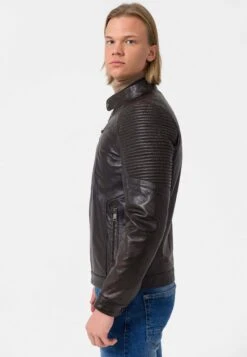 DandaloSkinnjacka - Dark Brown -Stilfulla Val Butik bde63c21e66247fe97ad678ebc36ae8d