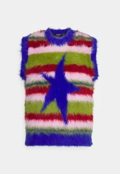 Jaded LondonVEST - Stickad Tröja - Multi -Stilfulla Val Butik c00cf849fd364af9bd308429d913af85