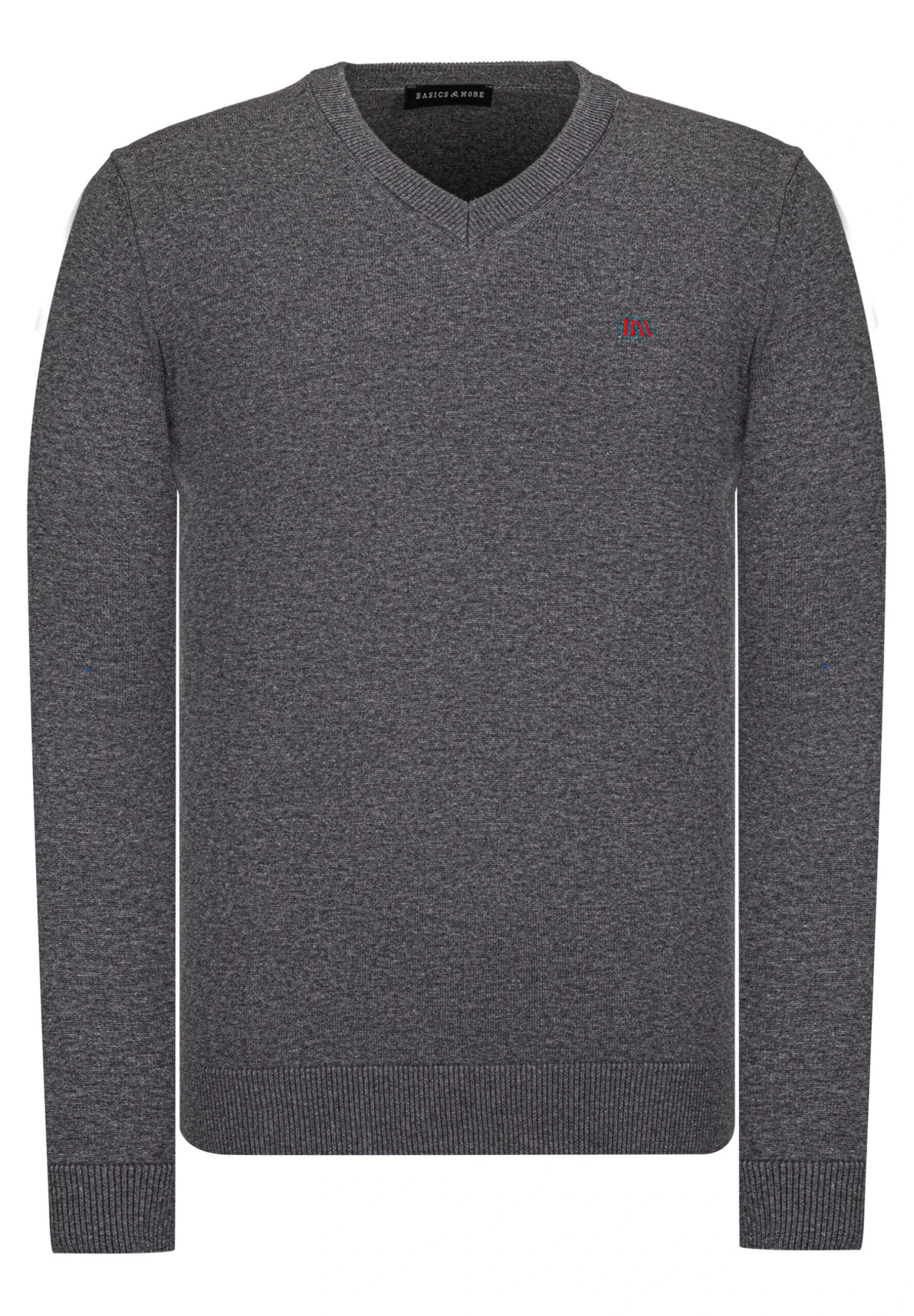 Basics And MoreStickad Tröja - Antracite 7 Basics And MoreStickad Tröja - Antracite - Bild 5