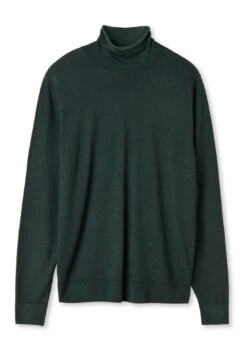 FalconeriULTRAFINE TURTLENECK - Stickad Tröja - Grün Muschio Tc -Stilfulla Val Butik c300fa3c5df04df08c02455ed2756214