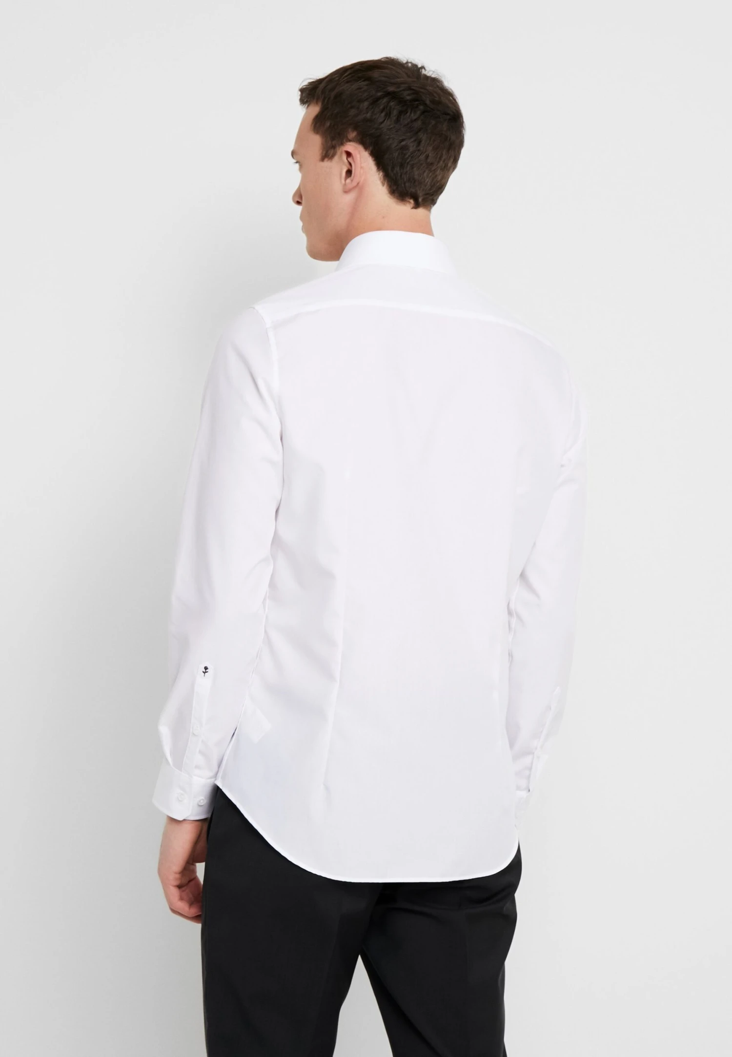 SeidenstickerSLIM FIT SPREAD KENT PATCH - Kostymskjorta - White 5 SeidenstickerSLIM FIT SPREAD KENT PATCH - Kostymskjorta - White - Bild 3