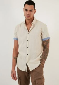 BurattiREGULAR FIT - Skjorta - Stone Colored