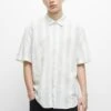 PULL & BEAR PULL&BEARSTRIPED SHORT SLEEVE - Skjorta - Light Green -Stilfulla Val Butik c645f87dfd9a46bf9424c1eb233361c2