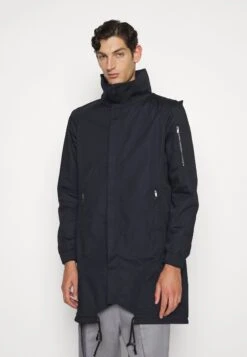 MINOÁRHIGH COLLAR HEXAGON - Parkas - Black -Stilfulla Val Butik c761e8e90bc343838a29dbf6d5999822