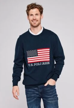 U.S. Polo Assn.ADAM - Stickad Tröja - Dark Sapphire