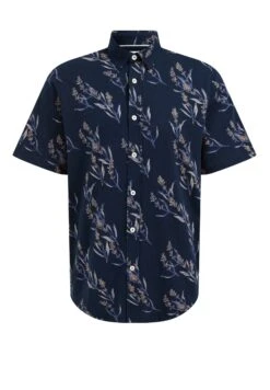 WE FashionREGULAR FIT MET DESSIN - Skjorta - Blue