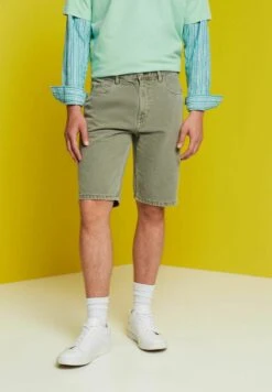Edc By EspritAUS COLOURED - Jeansshorts - Green -Stilfulla Val Butik ccf71f93a209447d8b678600a6221f30