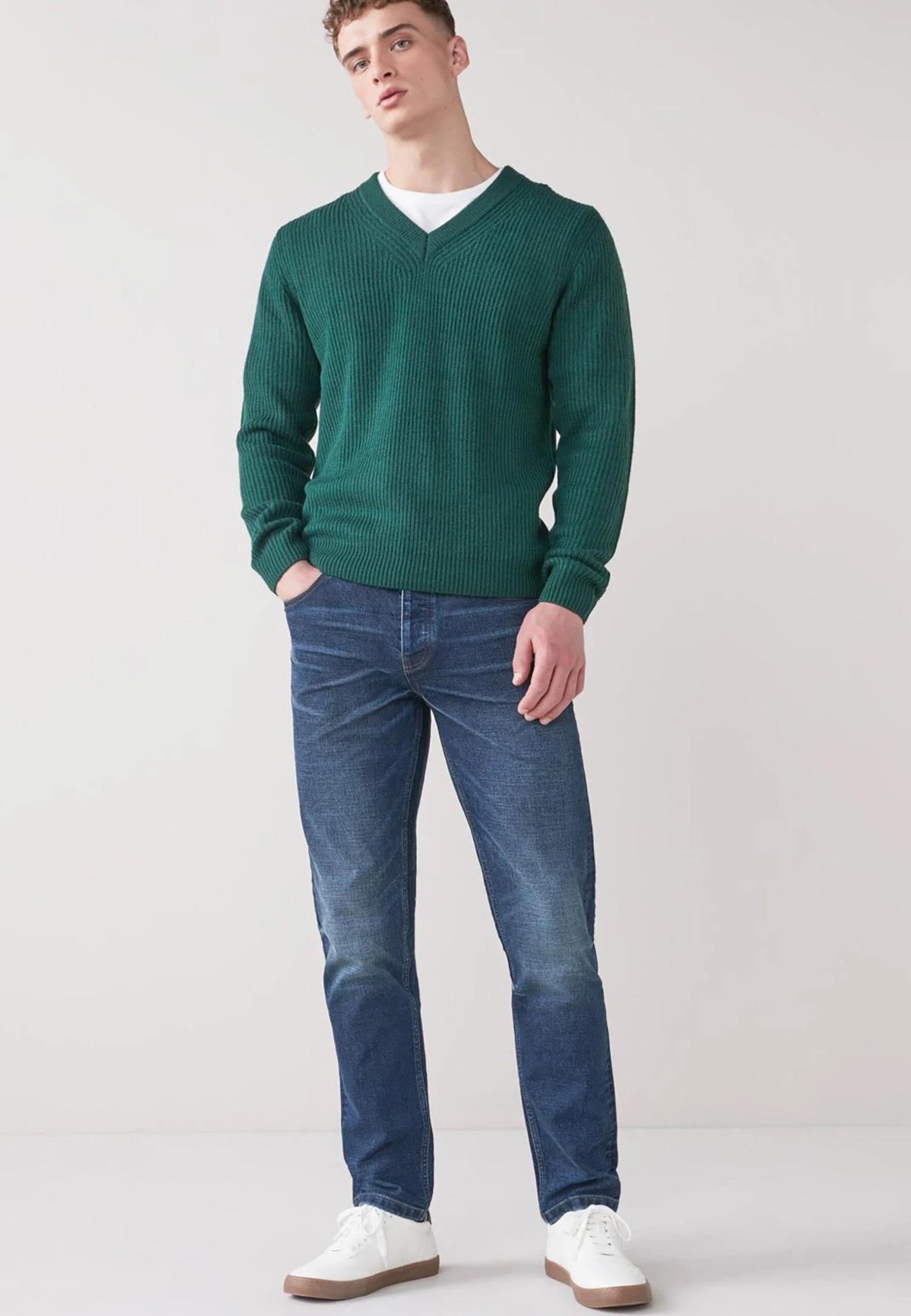 NextWITH STRETCH - Jeans Straight Leg - Blue 4 NextWITH STRETCH - Jeans Straight Leg - Blue - Bild 2